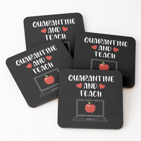 Item preview, Quarantine And Teach designed and sold by Merch By ika.