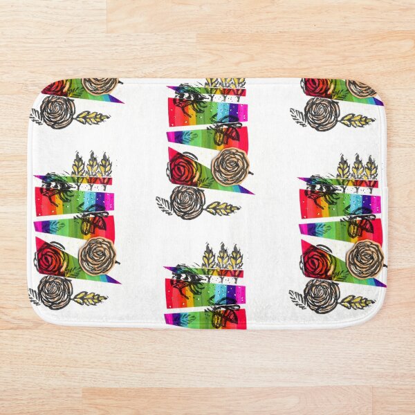 Item preview, rainbow bees designed and sold by sonabeam.