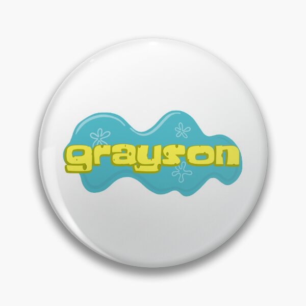 Item preview, Boy Name Grayson in SpongeBob Cartoon Style designed and sold by Space-Bug.