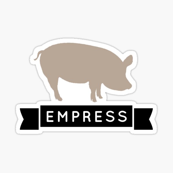The Empress of Blandings Sticker