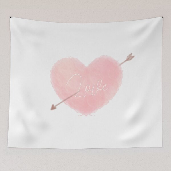 Item preview, Pink Love Heart Design designed and sold by clomaddesign.