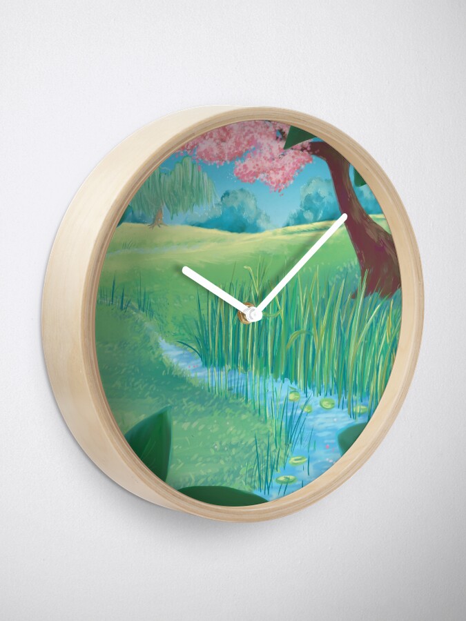 Alternate view of Spring Clock