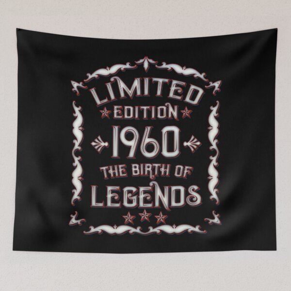 Item preview, Born 1960 - 60th birthday gift designed and sold by Dubbra.