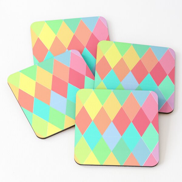 Item preview, Multicolor Lozenge designed and sold by nellylebrun.