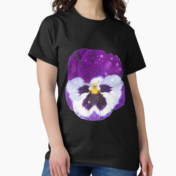 Pansey by Adelaide Artist Avril Thomas at Magpie Springs Classic T-Shirt