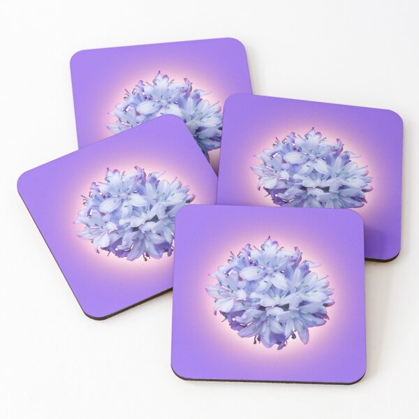 Item preview, Isolated lilac bluebell on a violet background. designed and sold by Phillip Thornton.