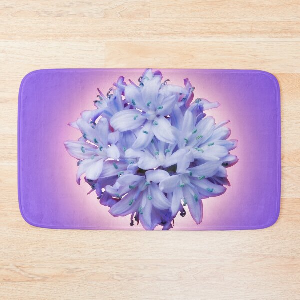 Item preview, Isolated lilac bluebell on a violet background. designed and sold by Phillip Thornton.