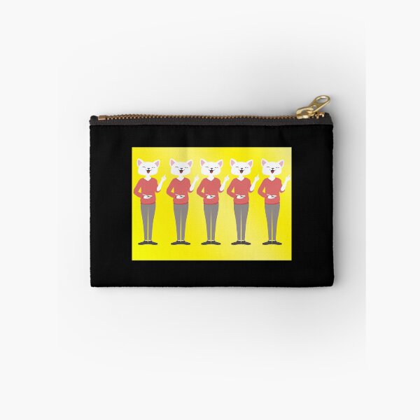 Item preview, cat face in human body teacher art designed and sold by alaechamlal.