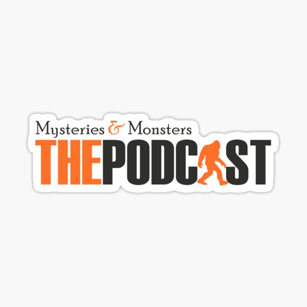 Mysteries and Monsters Podcast Halloween Sticker