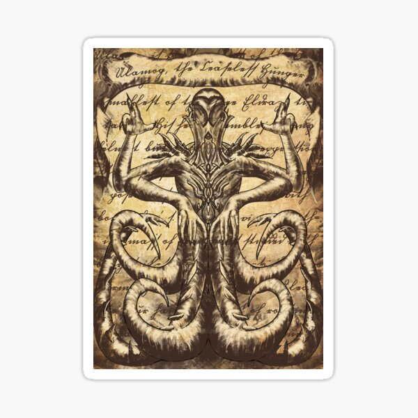 Item preview,  Eldrich God Ula designed and sold by titartwork.