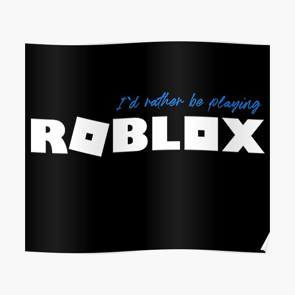 Roblox Character Posters Redbubble