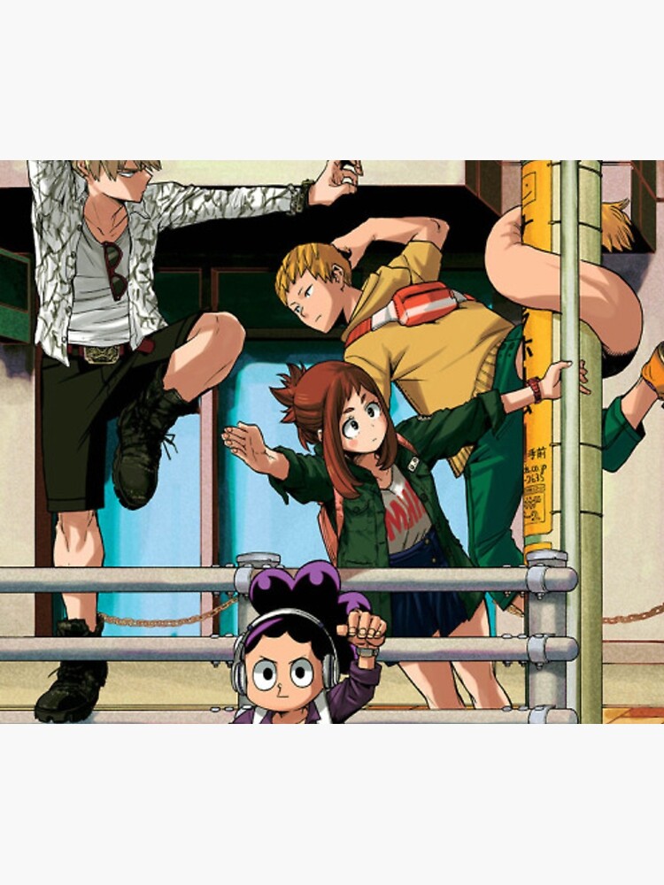 "MHA Chapter 91 Colour Spread - 1 " Tapestry by Lumyoss | Redbubble