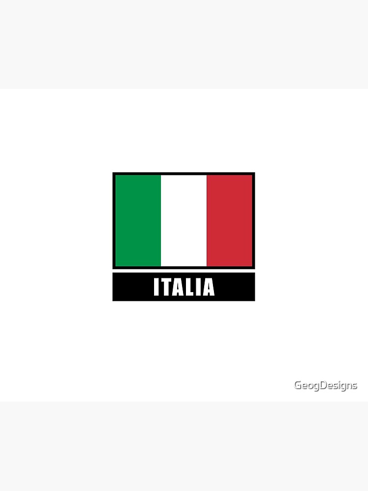 Italy italian flag flag squadra azzurra Duvet Cover by