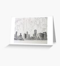 Portland Sky Greeting Card