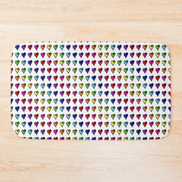 Item preview, Fun Flirty Rainbow Hearts designed and sold by Pixelchicken.