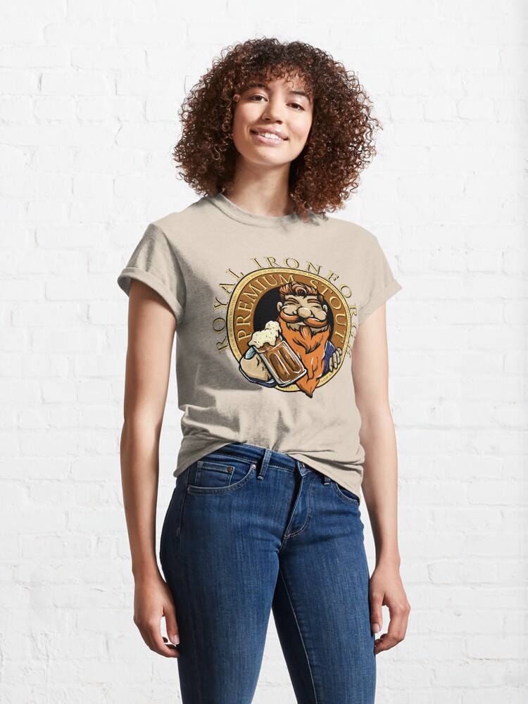 Alternative Ansicht von Royal Ironforge Premium Stout Classic T-Shirt