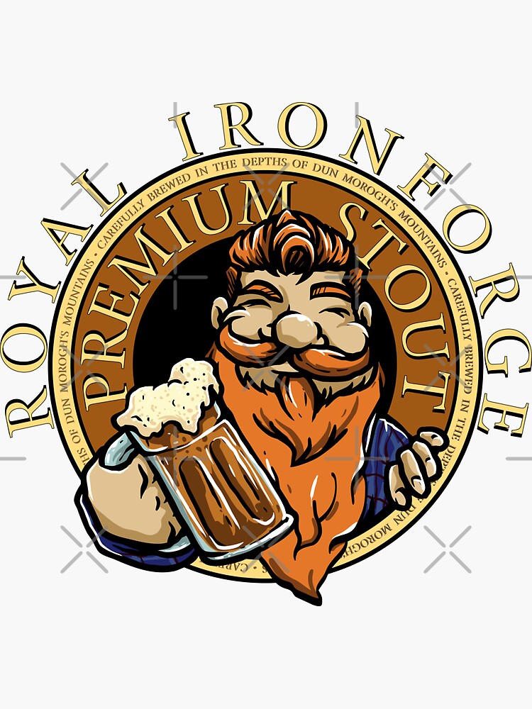 Royal Ironforge Premium Stout von brainbubbles