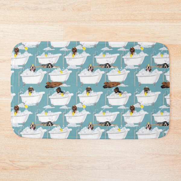 Item preview, Coonhound Bathtime designed and sold by ArtofACoonhound.