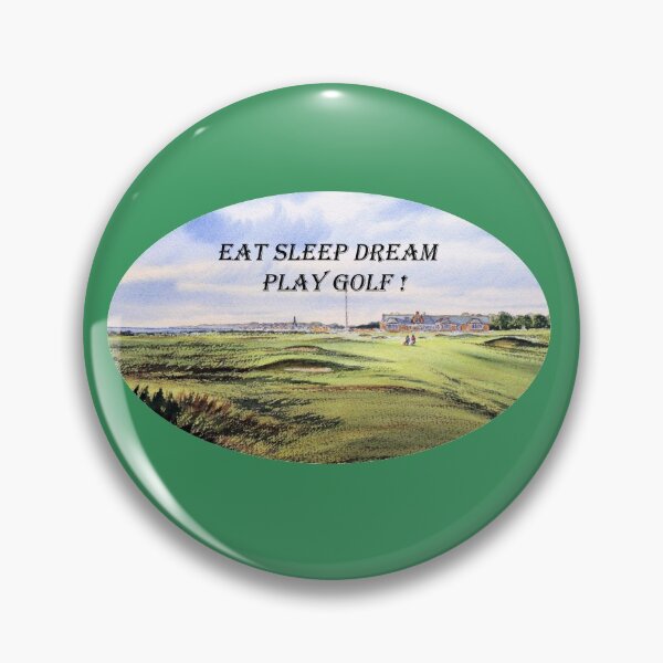 Item preview, Eat Sleep Dream Play Golf Royal Troon Golf Course designed and sold by William Holkham.