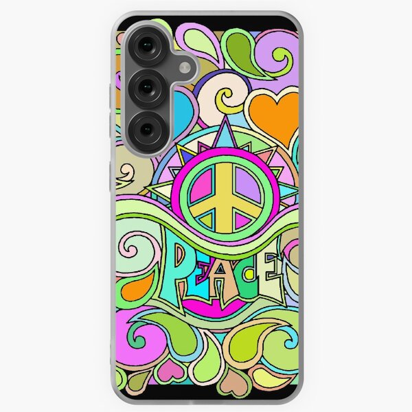 Item preview, Psychedelic Hippy Retro Peace Art designed and sold by Alondra.