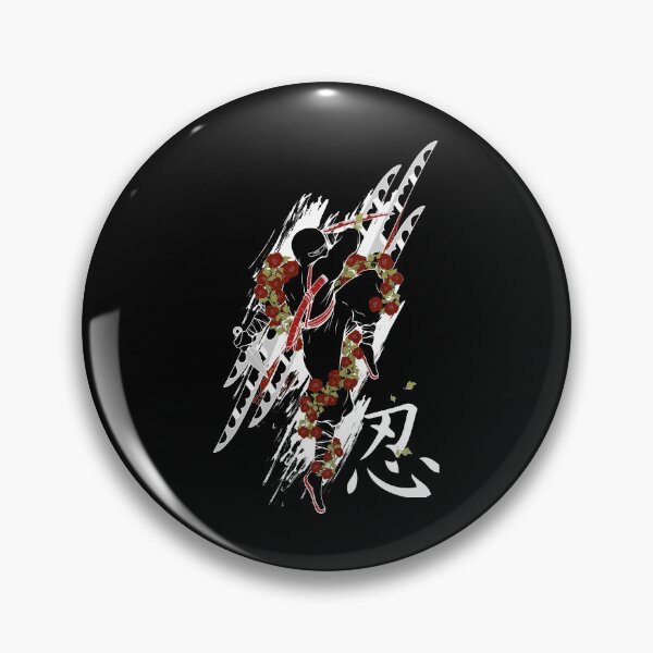 Item preview, Ninja with katana. designed and sold by emphatic.