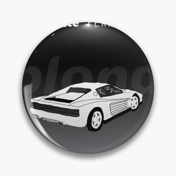 Item preview, white ferrari single cover designed and sold by SimonNeedham.