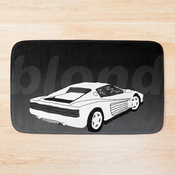 Item preview, white ferrari single cover designed and sold by SimonNeedham.