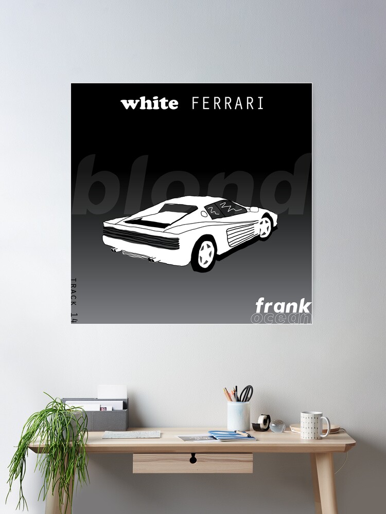 white ferrari frank ocean