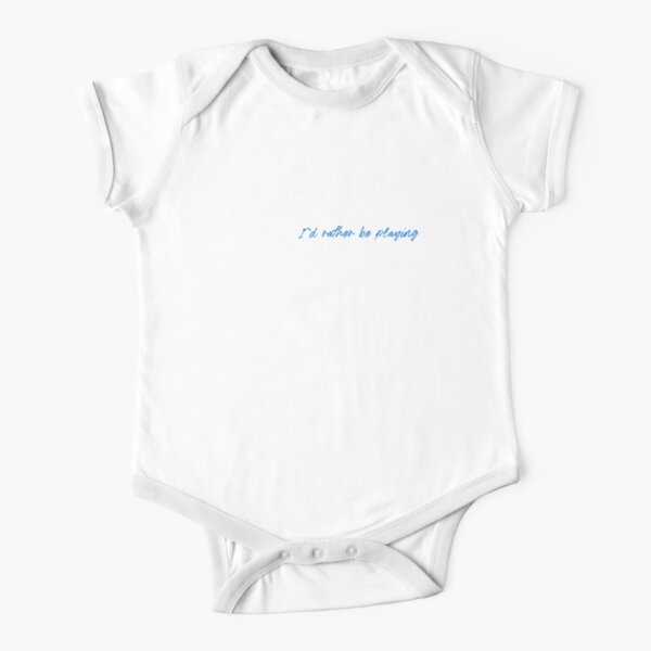 I D Rather Be Playing Roblox Baby One Piece By Nice Tees Redbubble - roblox 2020 short sleeve baby one piece redbubble