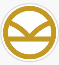 KINGSMAN · Golden Logo Sticker