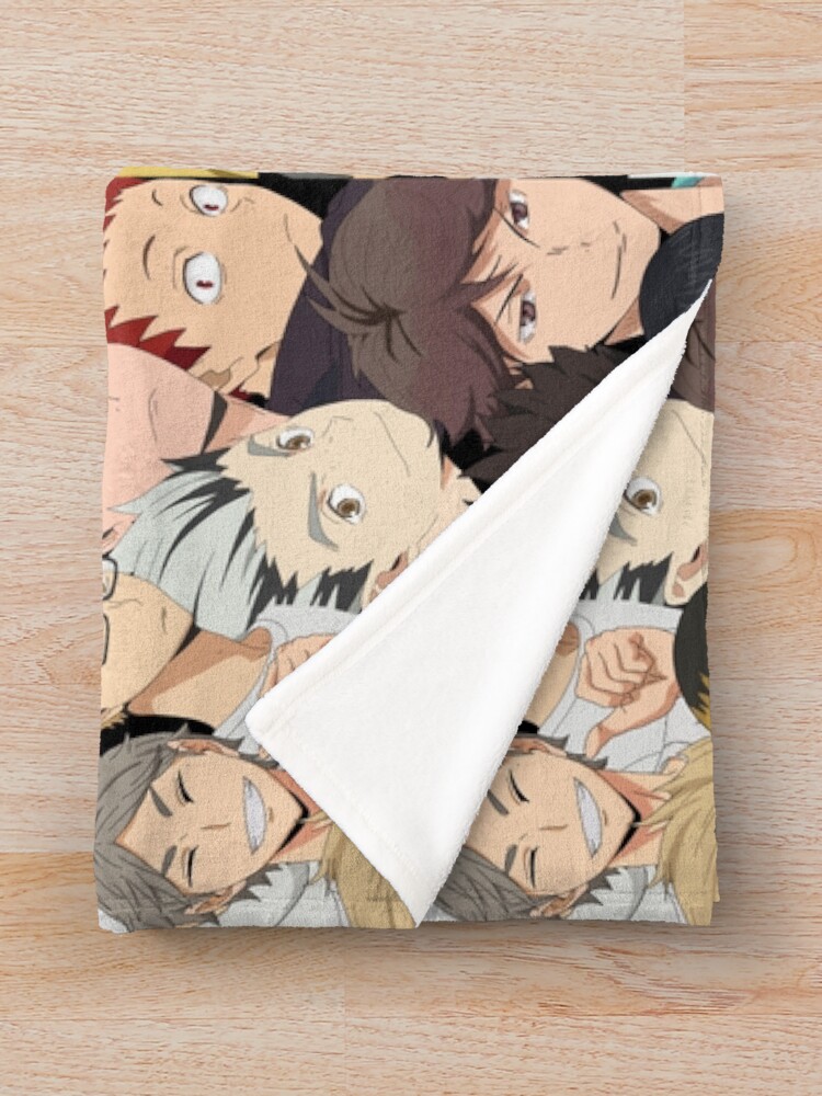 " Haikyuu!" Throw Blanket for Sale by itskisaa Redbubble