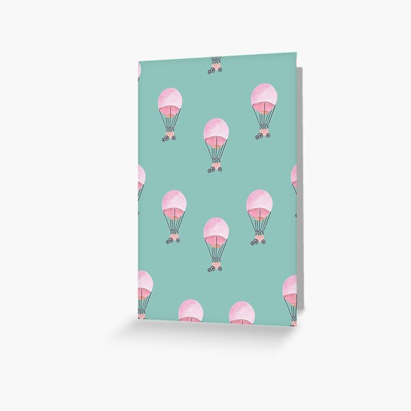Item preview, Hot Air Balloon (Pink) designed and sold by vanycaecilia.
