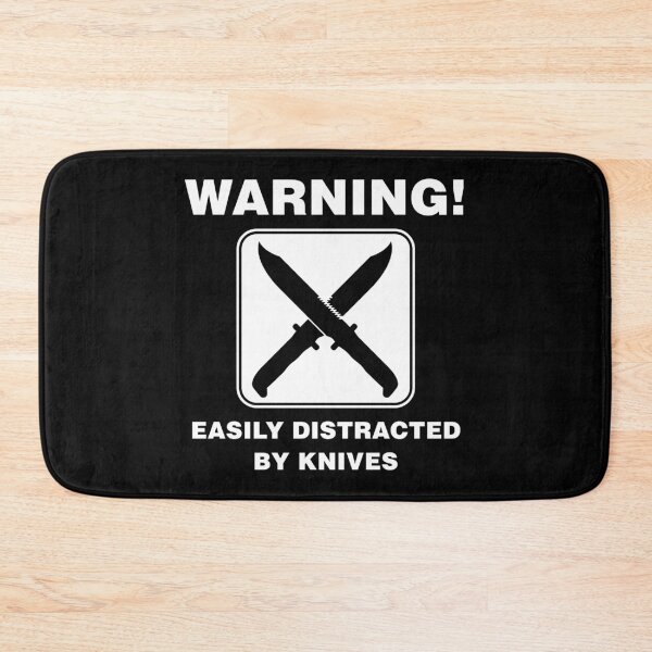 Item preview, Easily Distracted by Knives Knife Collector graphic designed and sold by jakehughes2015.
