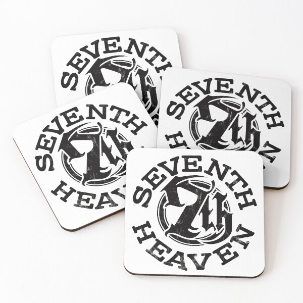 Item preview, Sector 7 • Seventh Heaven (Black) designed and sold by forgotten-art.