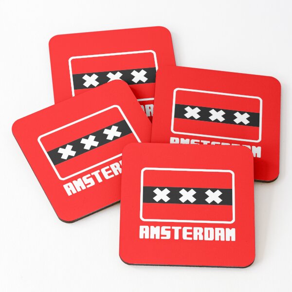 Item preview, Amsterdam Flag  designed and sold by ForzaDesigns.