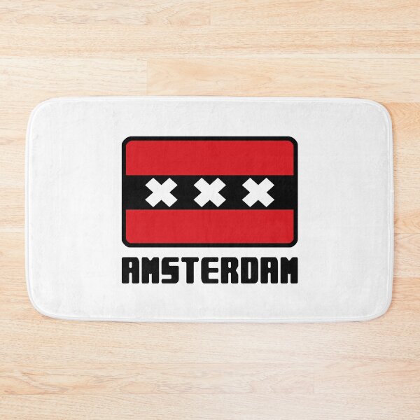 Item preview, Amsterdam Flag designed and sold by ForzaDesigns.