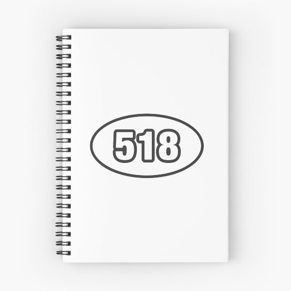 Item preview, Hollow Oval Euro Sticker 518 New York designed and sold by mountainandmoor.