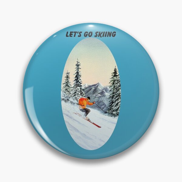 Item preview, Let's Go Skiing - Banner designed and sold by William Holkham.