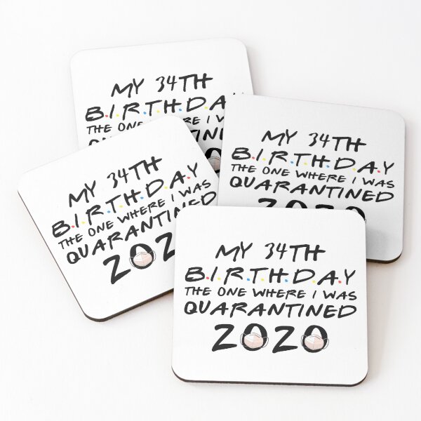 Item preview, My 34th birthday the one where i was Quarantined 2020 designed and sold by kader85.