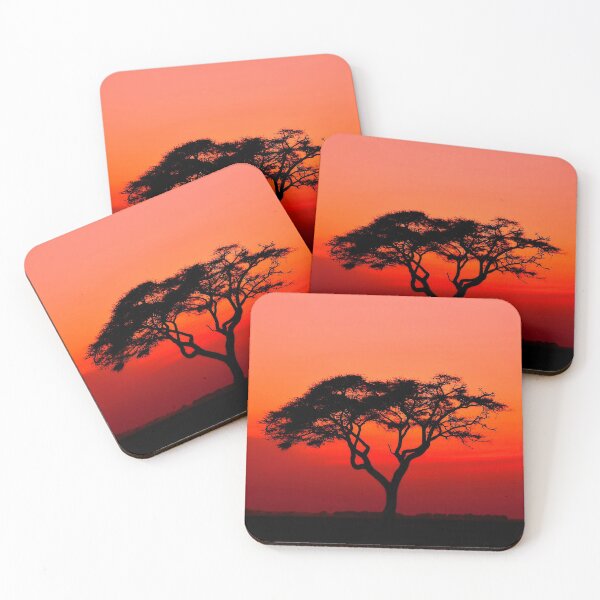 Item preview, A Solitary Acacia Tree in the African Sunset designed and sold by Mitchell Grosky.