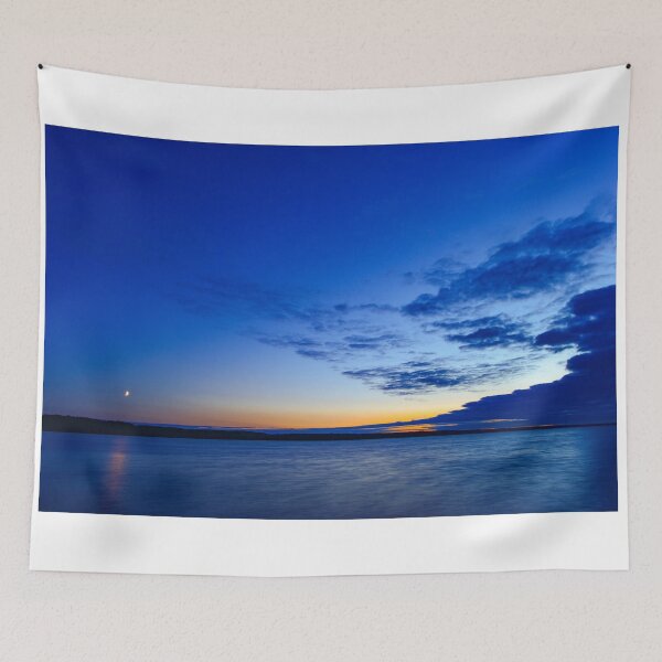 Item preview, Brightly lit night  blue sky designed and sold by yarvin13.