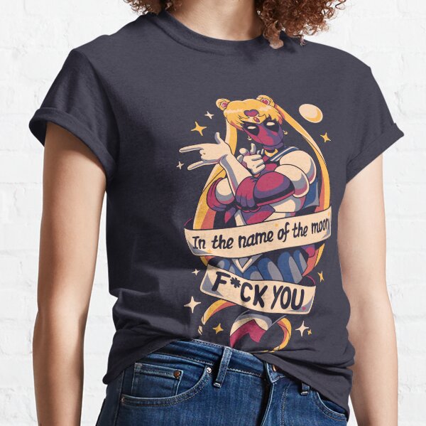 Warrior of Love // Name of the Moon, Superhero, Kawaii Merc, Magical Girl Classic T-Shirt