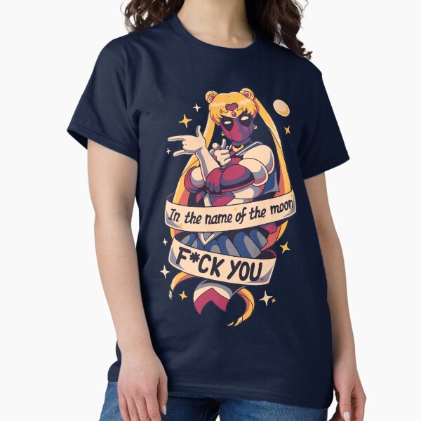 Item preview, Im Namen des Mondes F*ck You // Antiheld, Magical Girl, Shoujo, Kawaii Merc, Superheld designed and sold by Geekydog.