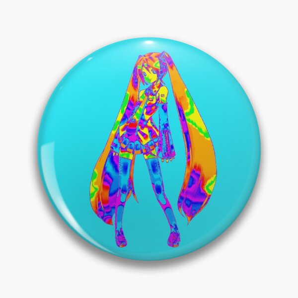 Item preview, Glitch Glitchcore Miku Cute Sticker designed and sold by Star Star.