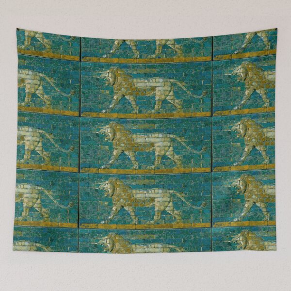Item preview, Ancient Babylonian Lion Gate designed and sold by WillowNox7.