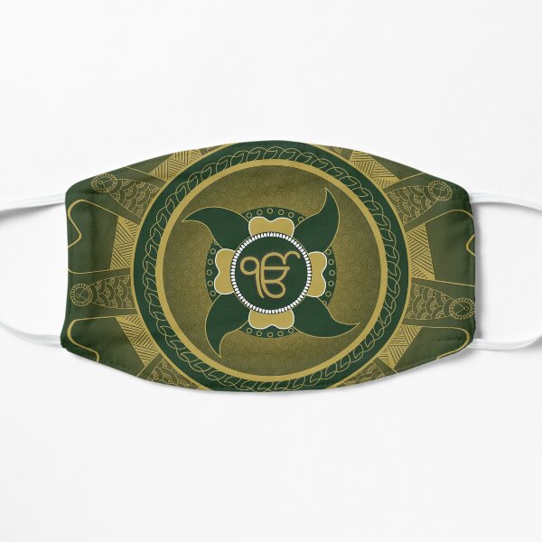 Ik Onkaar Mandala (Emerald) - By SimmyGhatt Mask