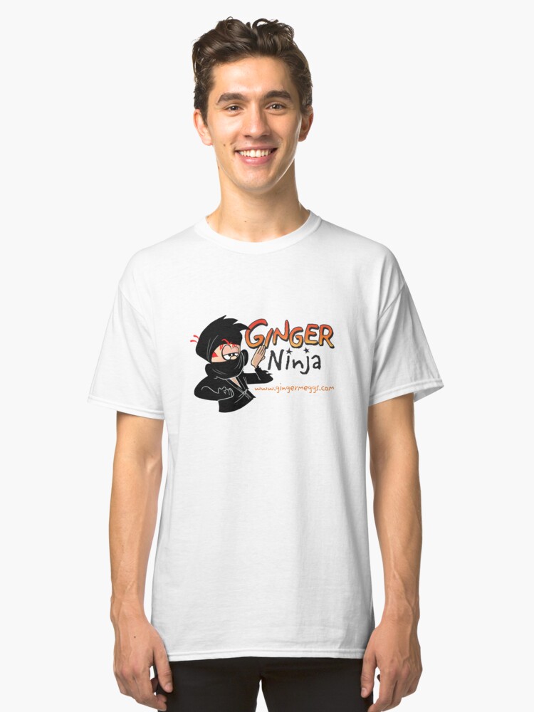 Alternate view of Ginger Ninja Classic T-Shirt