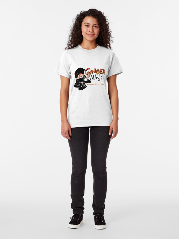 Alternate view of Ginger Ninja Classic T-Shirt