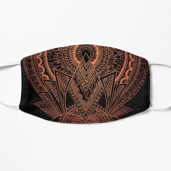 Reborn Lotus Mandala Black - By SimmyGhatt Mask