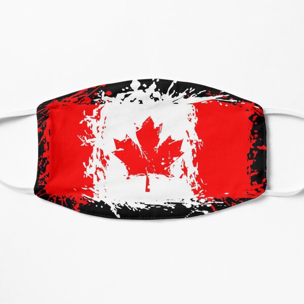 Canada Flag Flat Mask